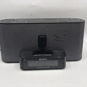 Sony ICF - C1IPMK2 Dream Machine Speaker System Clock - Radio for iPod iPhone